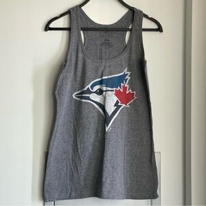 NWOT Gray Tank Top with Toronto Blue Jays Logo